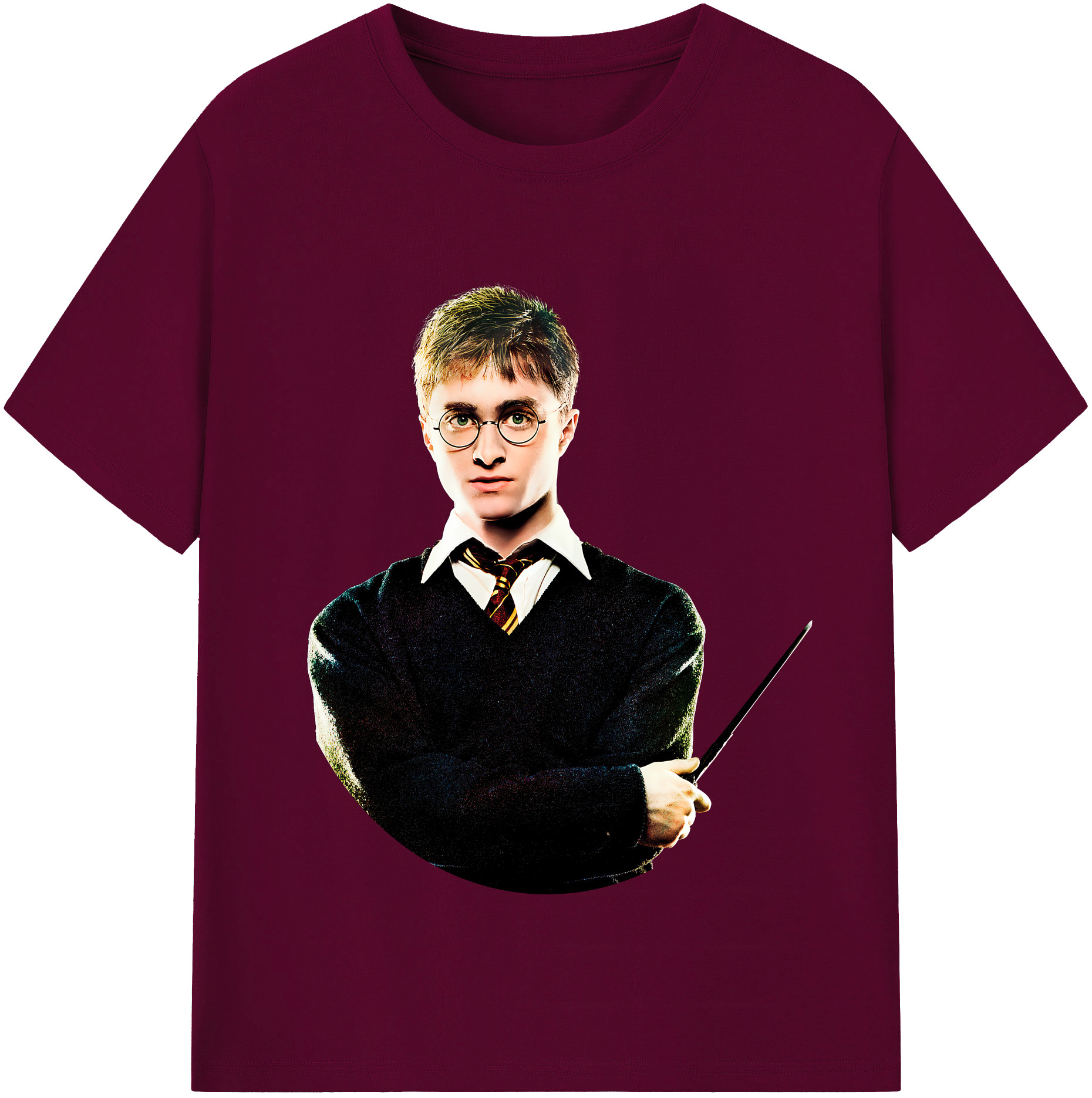 （画像用） Harry Potter ハリー・ポッターシリーズ レディースカジュアルプリントTシャツ（綿100％）